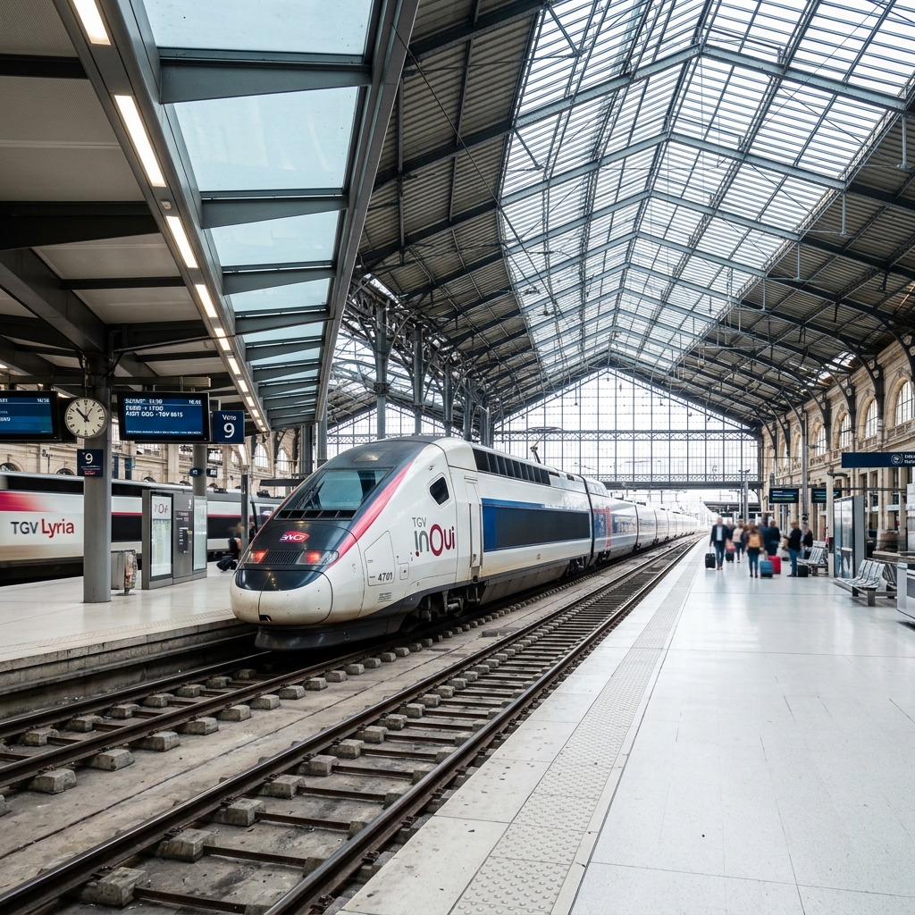 Train at Station